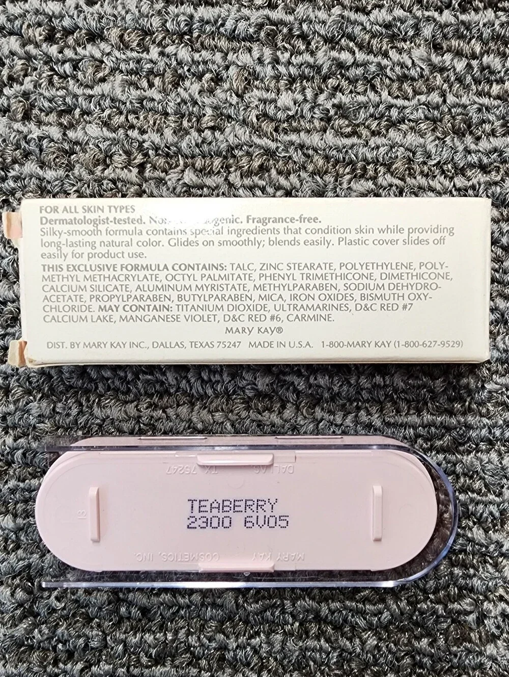 Mary Kay Powder Perfect Cheek Color Blush TEABERRY #2300 NEW IN BOX .2oz